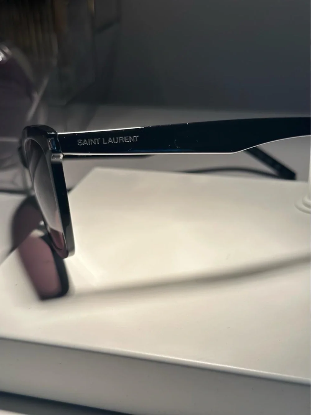 Saint Laurent SL 281 SLIM Black Designer Sunglasses NWOT Unisex